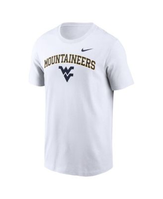 Men's White West Virginia Mountaineers Blitz 2-Hit T-Shirt