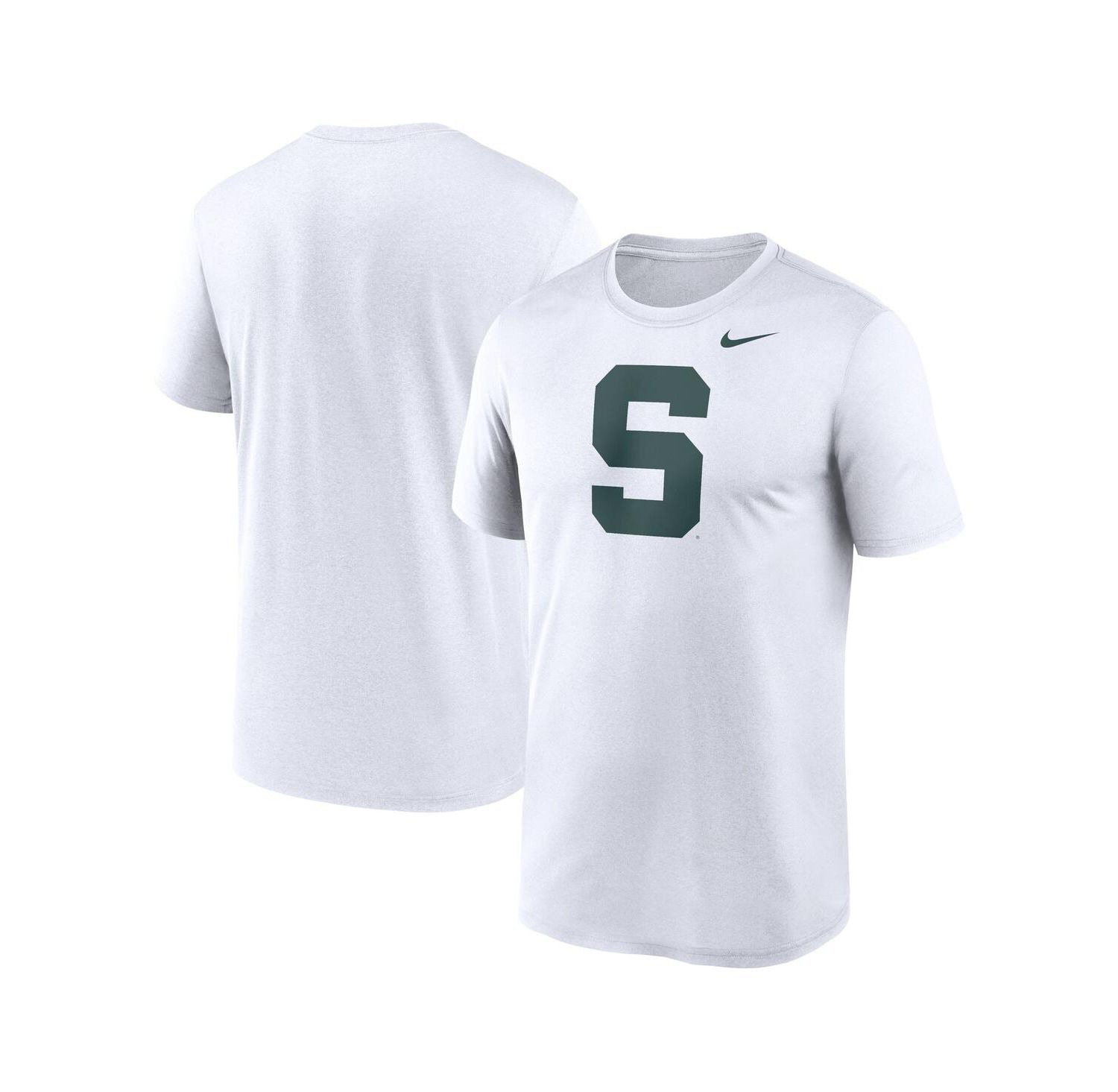 Men's White Michigan State Spartans Primetime Legend Alternate Logo T-Shirt