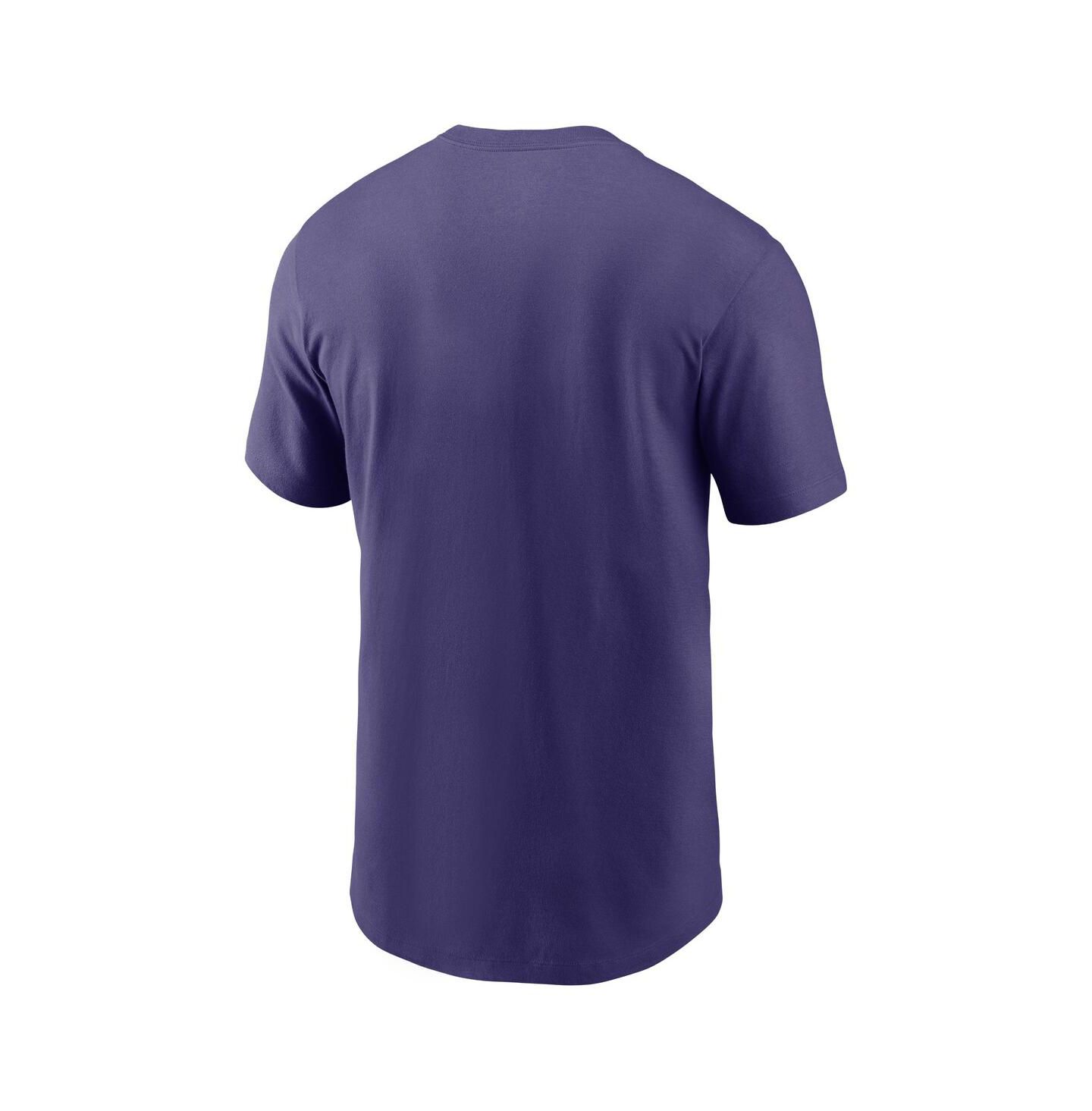 Мужская футболка Nike Purple Clemson Tigers Primetime Evergreen Alternate Logo — фото 3