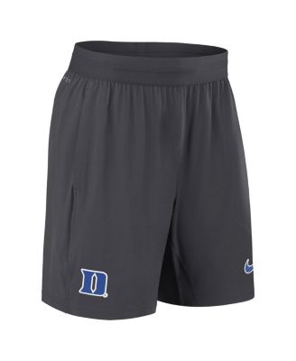 Men's Anthracite Duke Blue Devils 2024 Sideline Performance Shorts