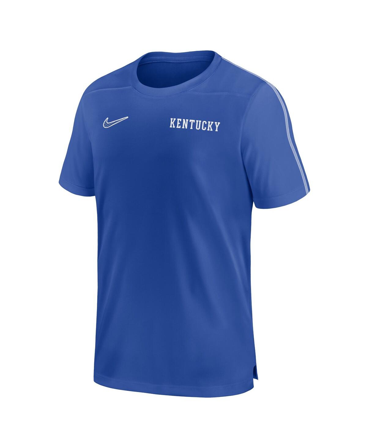 Nike Men's Kentucky Wildcats 2024 Sideline Coach Performance T-shirt - White