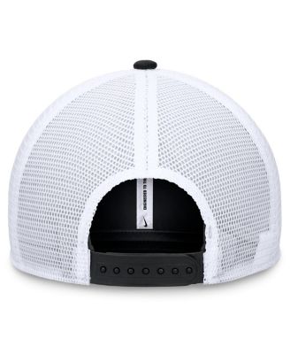 Men's Gold Iowa Hawkeyes Letter Logo Trucker Adjustable Hat