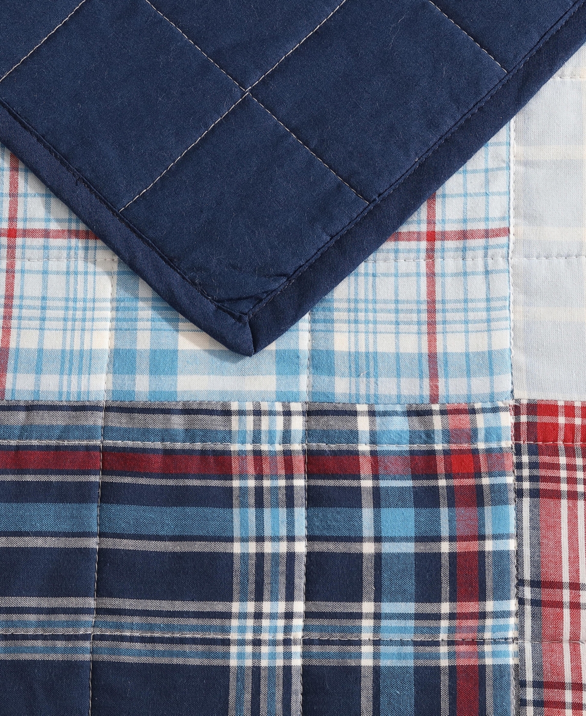 Nautica Stony Point Reversible Quilt, King In Blue
