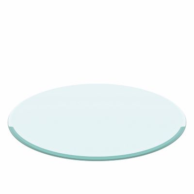 36" Round Tempered Glass Tabletop (3/8")