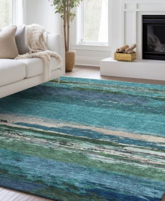 Trevi Washable TV8 2'6"x3'10" Area Rug