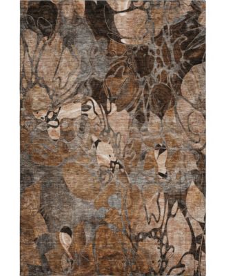 Trevi Washable TV17 2'3"x7'6" Runner Area Rug