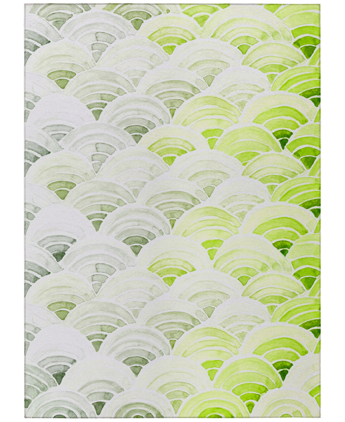 Shop Dalyn Seabreeze Sz5 9'x12' Area Rug In Lime