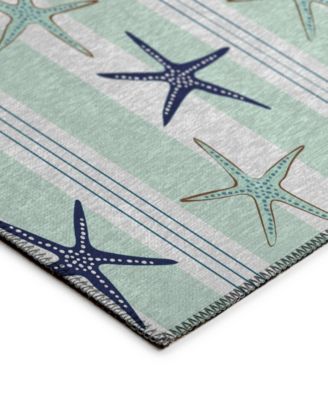 Seabreeze Washable SZ12 10'x14' Area Rug