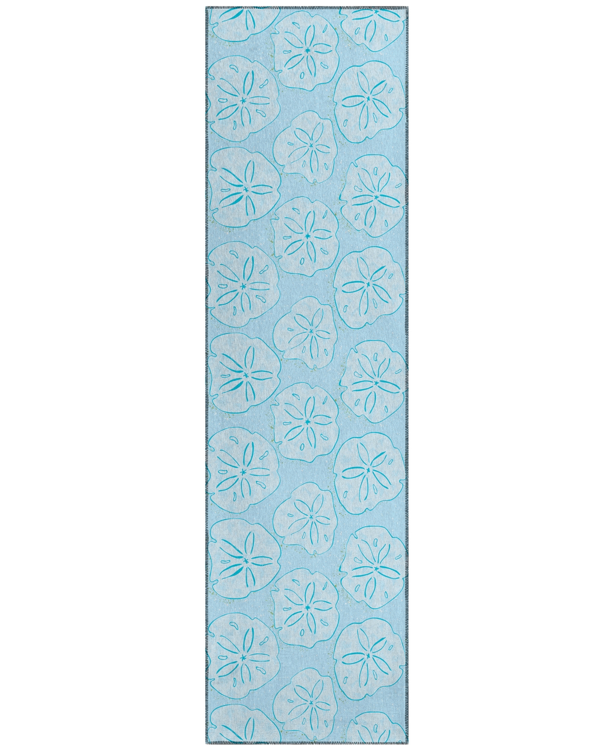 Dalyn Seabreeze Sz10 2'3x7'6 Runner Area Rug In Mist