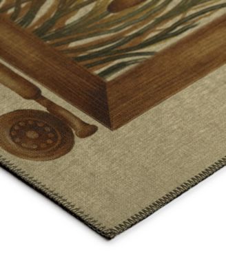 Excursion Washable EX5 2'3"x7'6" Runner Area Rug