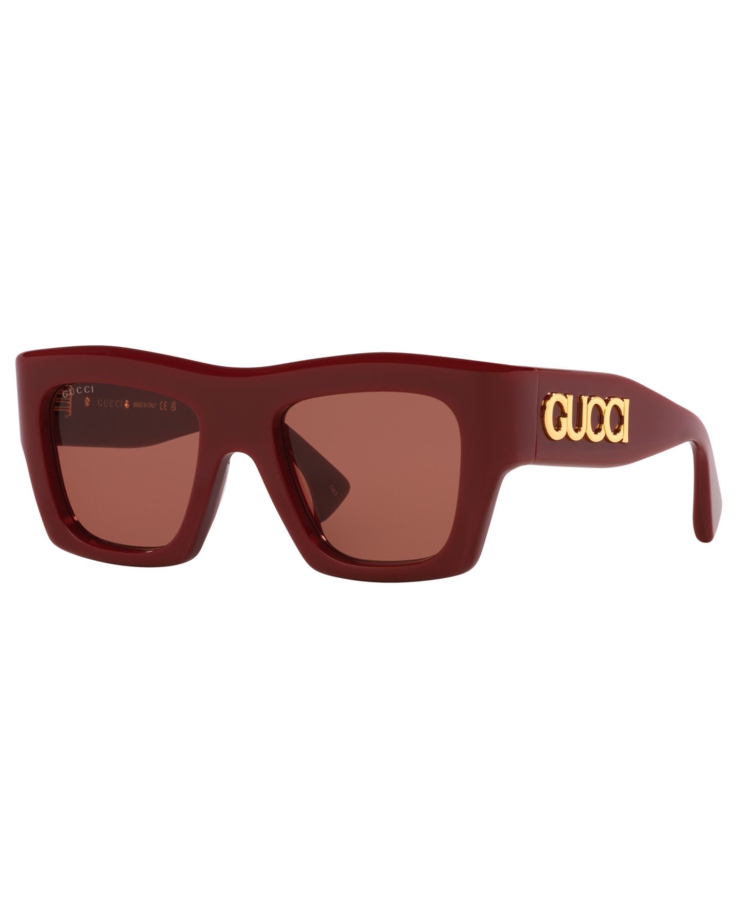 Женские солнцезащитные очки Gucci Sunglasses, JC4001B, цвет: Burgandy — фото 1