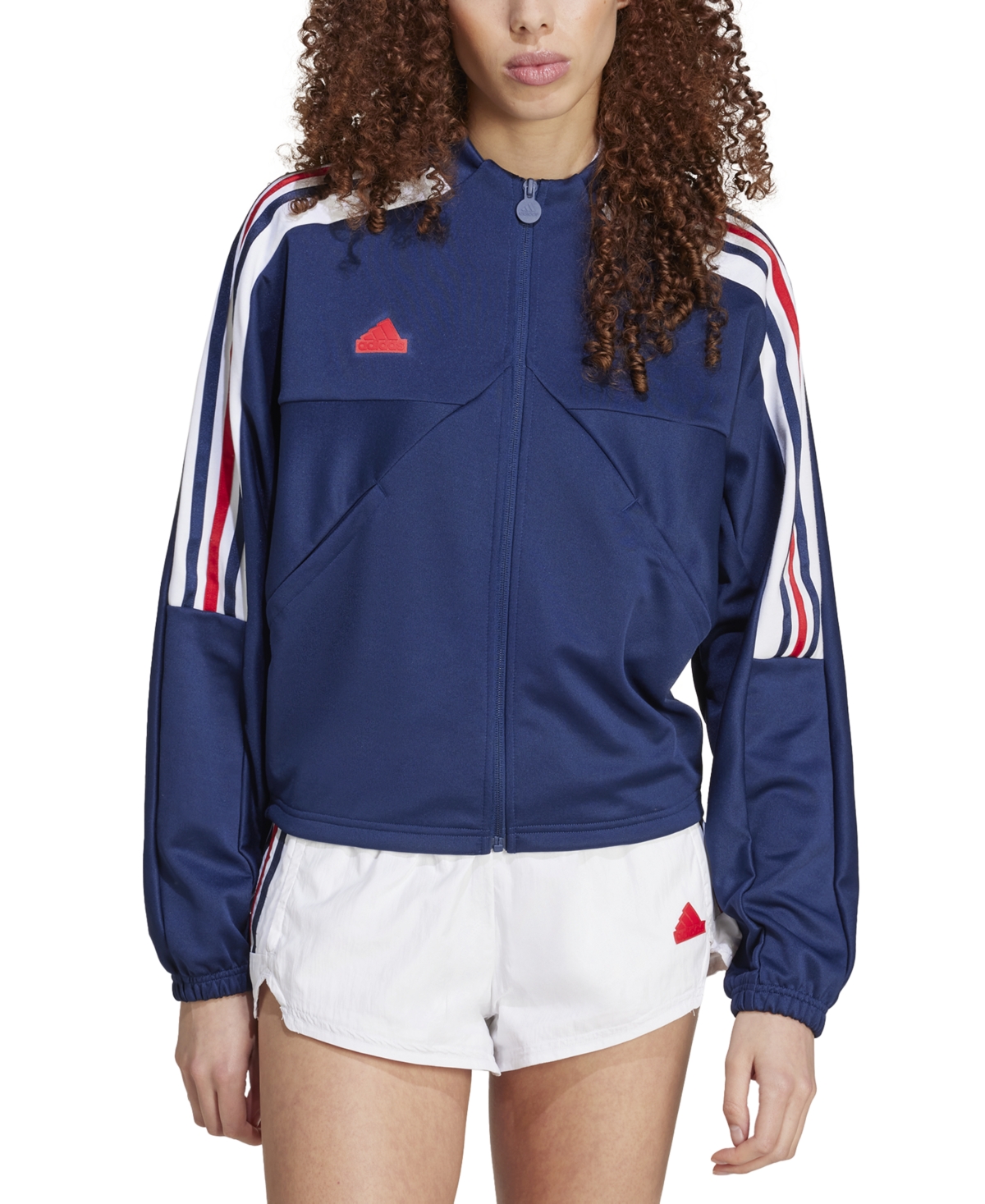 adidas Women's House of Tiro Nations Pack Track Jacket - Team Navy Blue 2/White