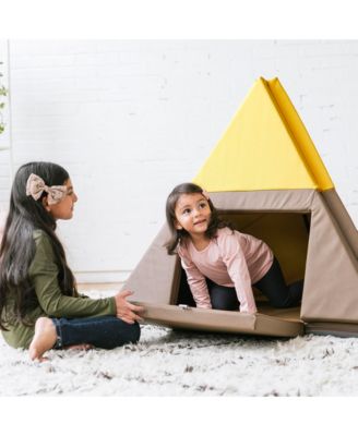 SoftZone Camp, Canoe and Tumble Too, Chocolate/Yellow