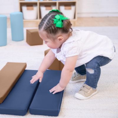 SoftZone Soft Builder Blocks, Assorted, 16-Piece