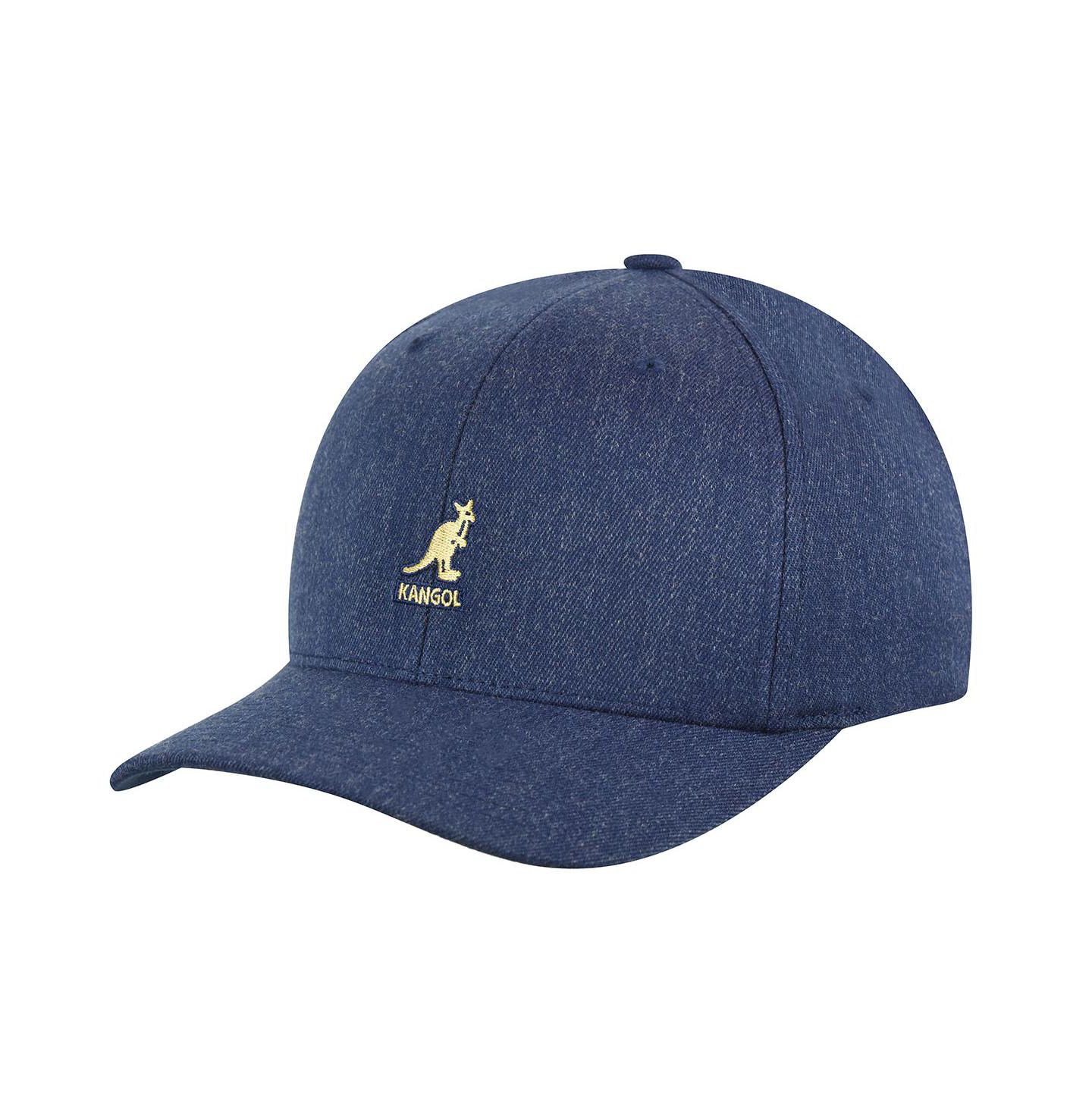 Мужские кепки Kangol Wool Flexfit Baseball Baseball & Sport, цвет: Джинсовый — фото 1