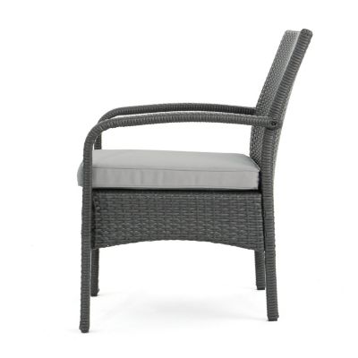 Cordoba Brown PE Rattan 4-Piece Outdoor Chat Set