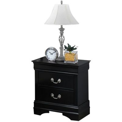 Elegant Louis Philip Nightstand with Ample Storage