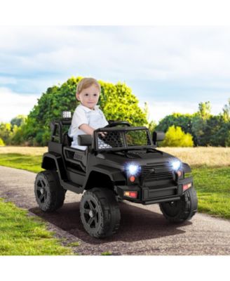 12V Kids Ride On Truck with Remote Control and Headlights