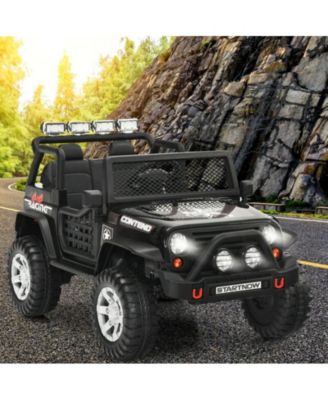 12V Kids Remote Control Electric Ride On Truck Car with Lights and Music