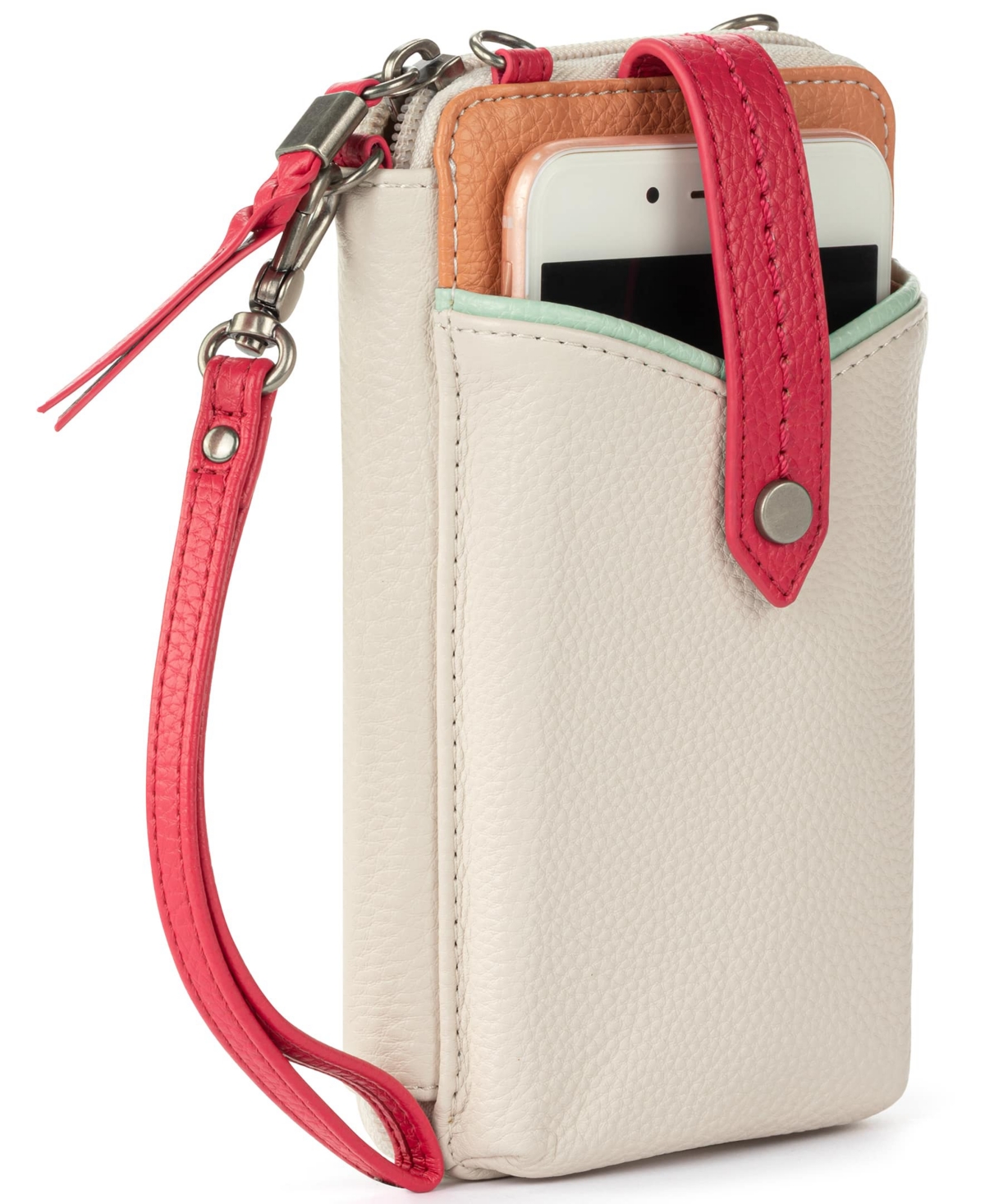 The Sak Women's Silverlake Convertible Leather Smartphone Crossbody Bag