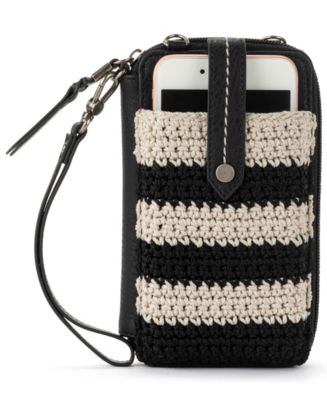 The Sak Silverlake N/S Smartphone Crossbody Bag For Women - Leather Wristlet & Crossbody