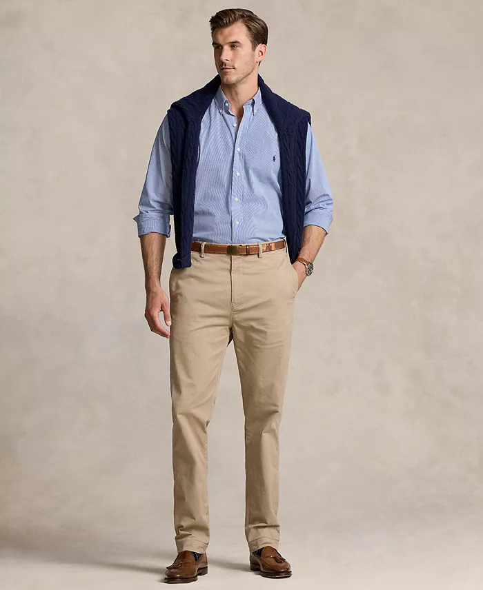 Men's Big & Tall Stretch Classic-Fit Twill Pants - thumbnail 10