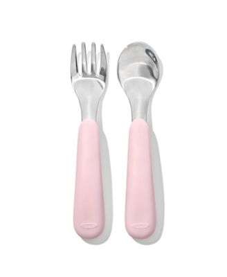 Tot On-The-Go 2 Pc Fork and Spoon Set
