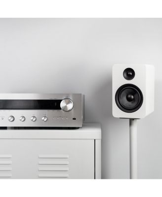 YUP6 Passive Bookshelf Speakers with Silk Dome Tweeter and Kevlar Woofer Pair