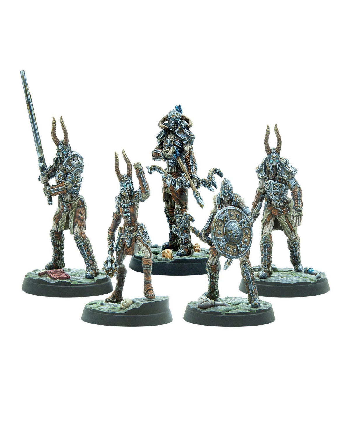 Modiphius Call To Arms Draugr Lords Figures In Multi