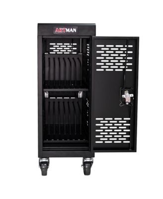 Streamdale 16-Compartment Charging Cabinet for Laptops