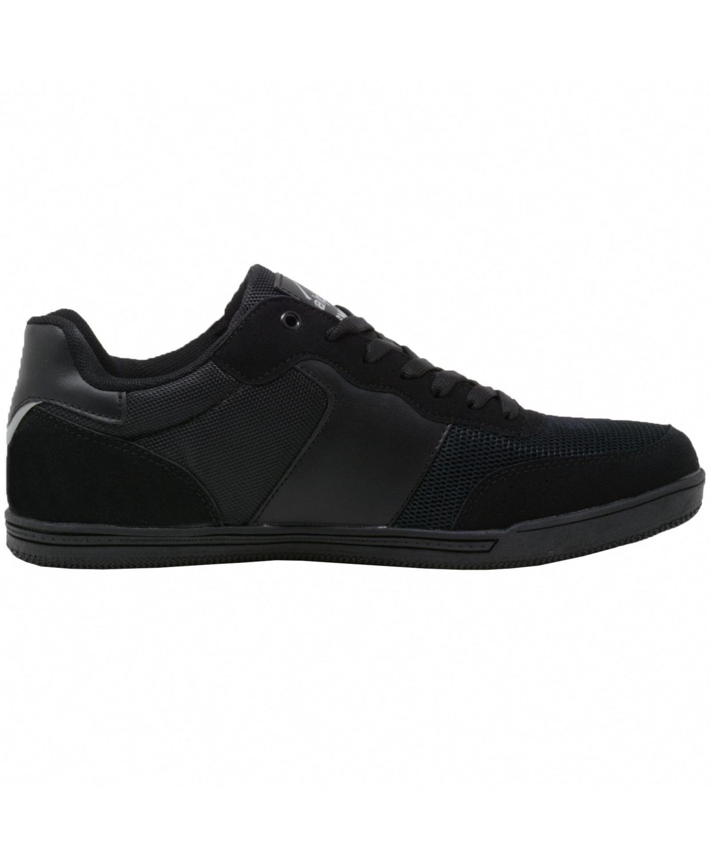 Мужские кроссовки Alpine Swiss Liam Fashion Sneakers Suede Trim Low Top Lace Up Tennis Shoes, цвет: Чёрный — фото 3