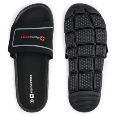 Men's Gabe Men Slide Sandals Shock-absorbing foam Insole for Arch Support Adjustable Strap Athletic Sandals Anti-Slip Traction EVA Foam Outsole