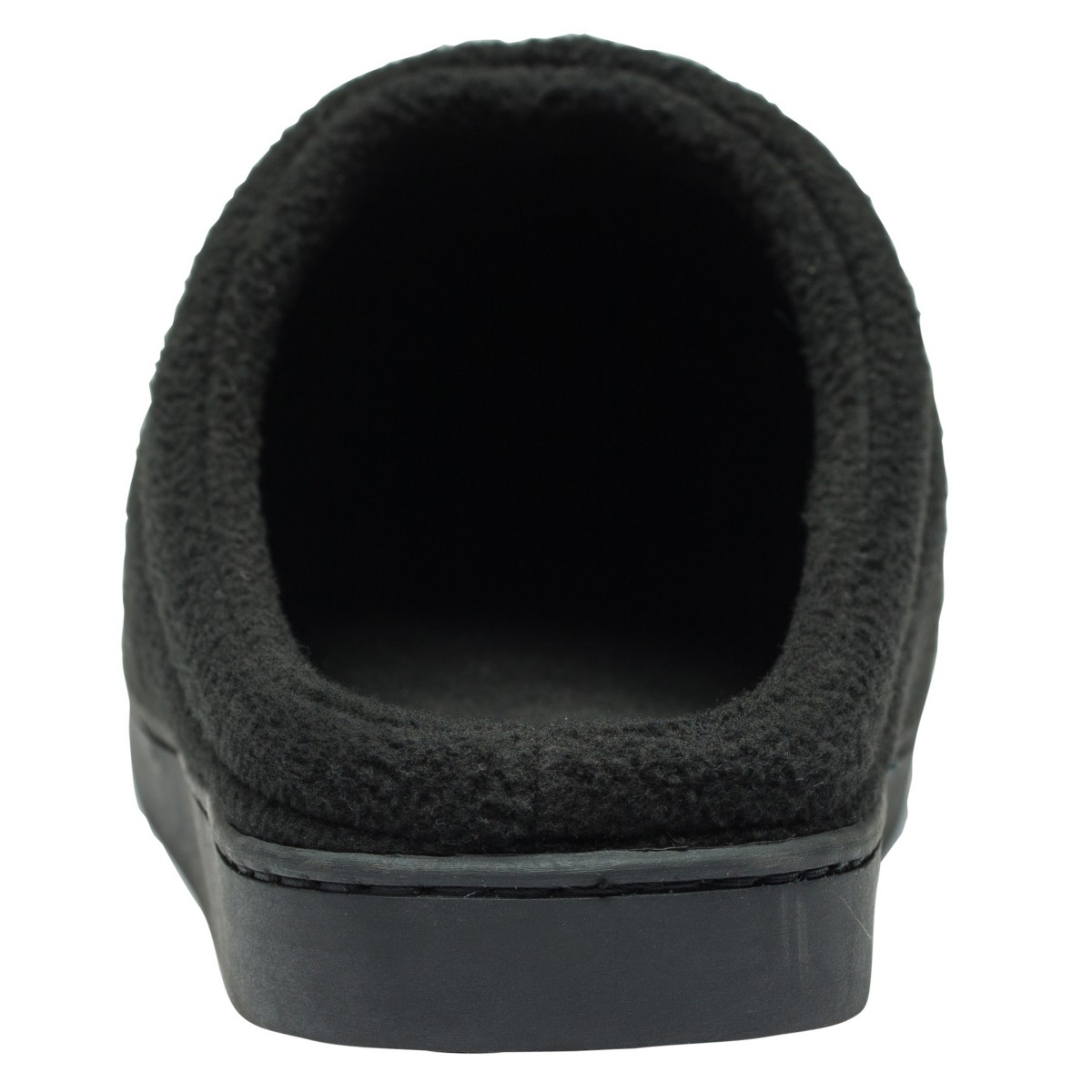 Мужские Alpine Swiss Mens Memory Foam Fleece Clog Slippers Wide Warm Slip On House Shoes — фото 5