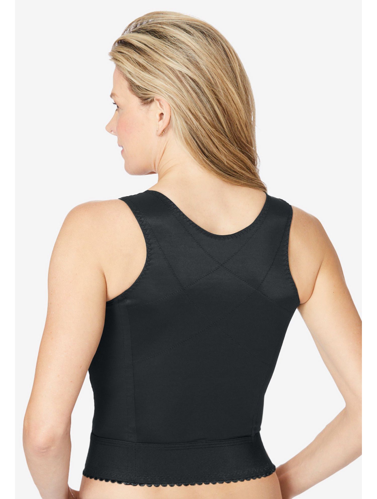 Women's Front-Close Longline Wireless Posture Bra
