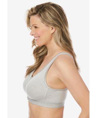 Women's Wireless Front-Close Lounge Bra