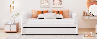 Streamdale Ergonomic Twin Daybed with Trundle