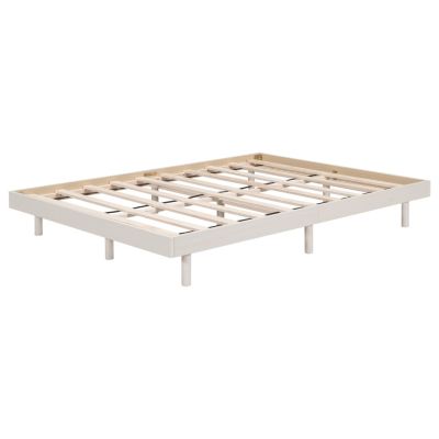 Wood Floating Platform Bed Frame