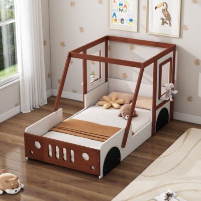 Car Bed, Twin Size, Kids Platform