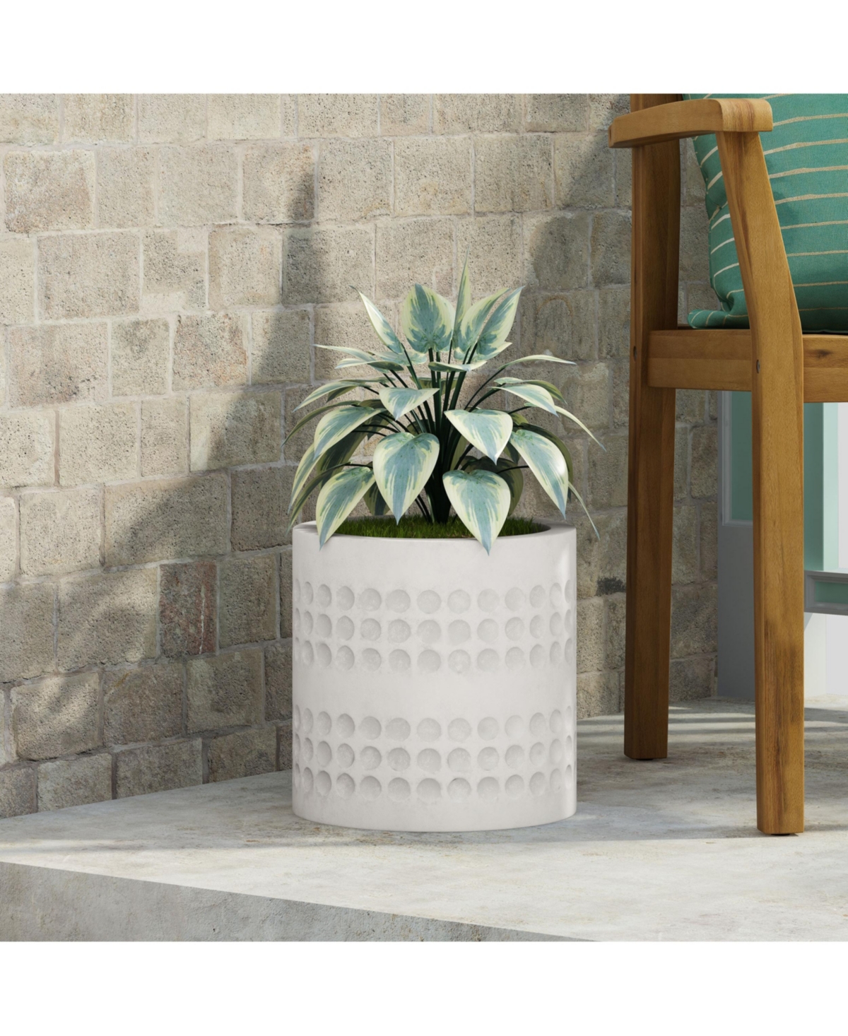 Streamdale Furniture Effortless Outdoor Decor Round Patio Table Accessory