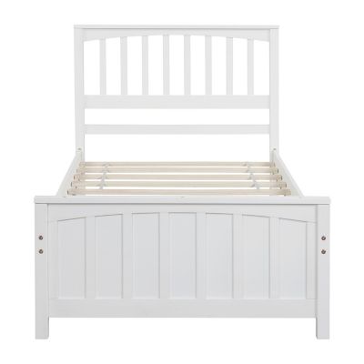 Streamdale Wood Platform Bed Twin Size Platform Bed