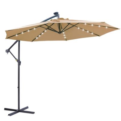 Streamdale 10 ft LED Cantilever Patio Umbrella