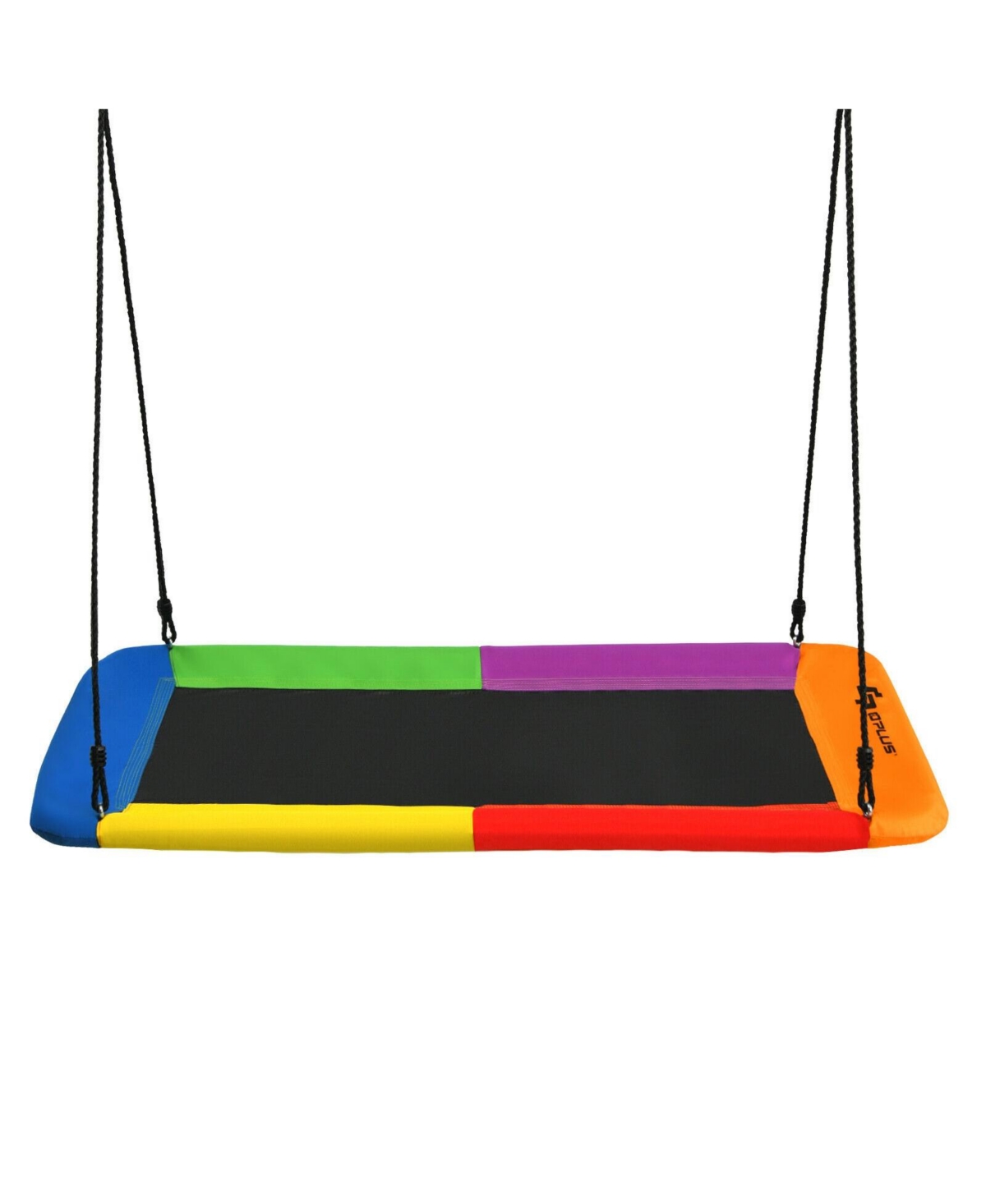 Slickblue Toddler Inches Platform Tree Swing Outdoor with 2 Hanging Straps