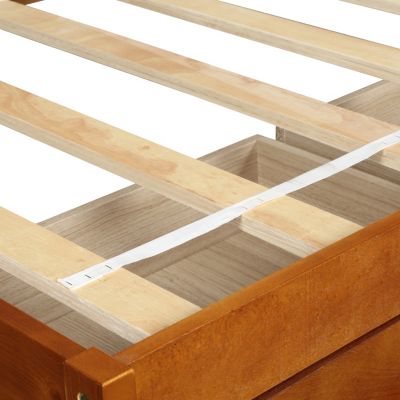 Twin Size Platform Storage Bed With 3 Drawers