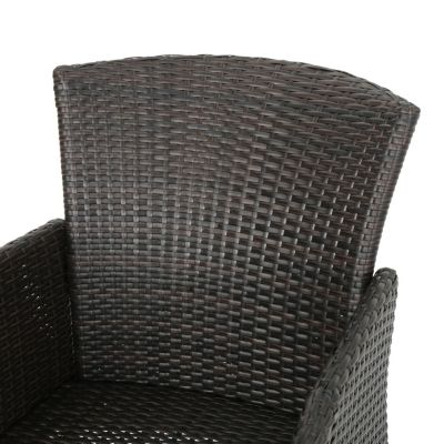 Streamdale Wicker Patio Dining Chairs - Set of 2, Weather Resistant