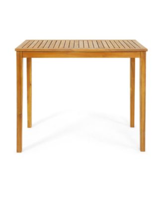 Rectangular Indoor and Outdoor Bar Height Table for Garden