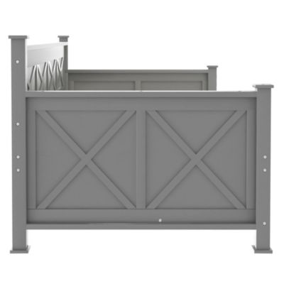 Streamdale Twin Daybed with Storage Drawers and X-Frame