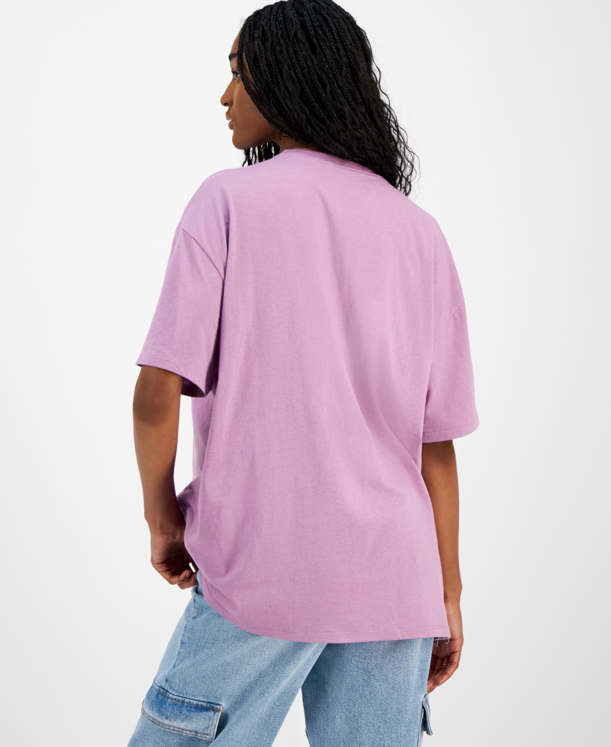 Grayson Threads, The Label Juniors' Sunday Scaries Halloween Graphic Boyfriend Tee