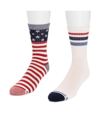 Men's 2 Pack Crew Socks