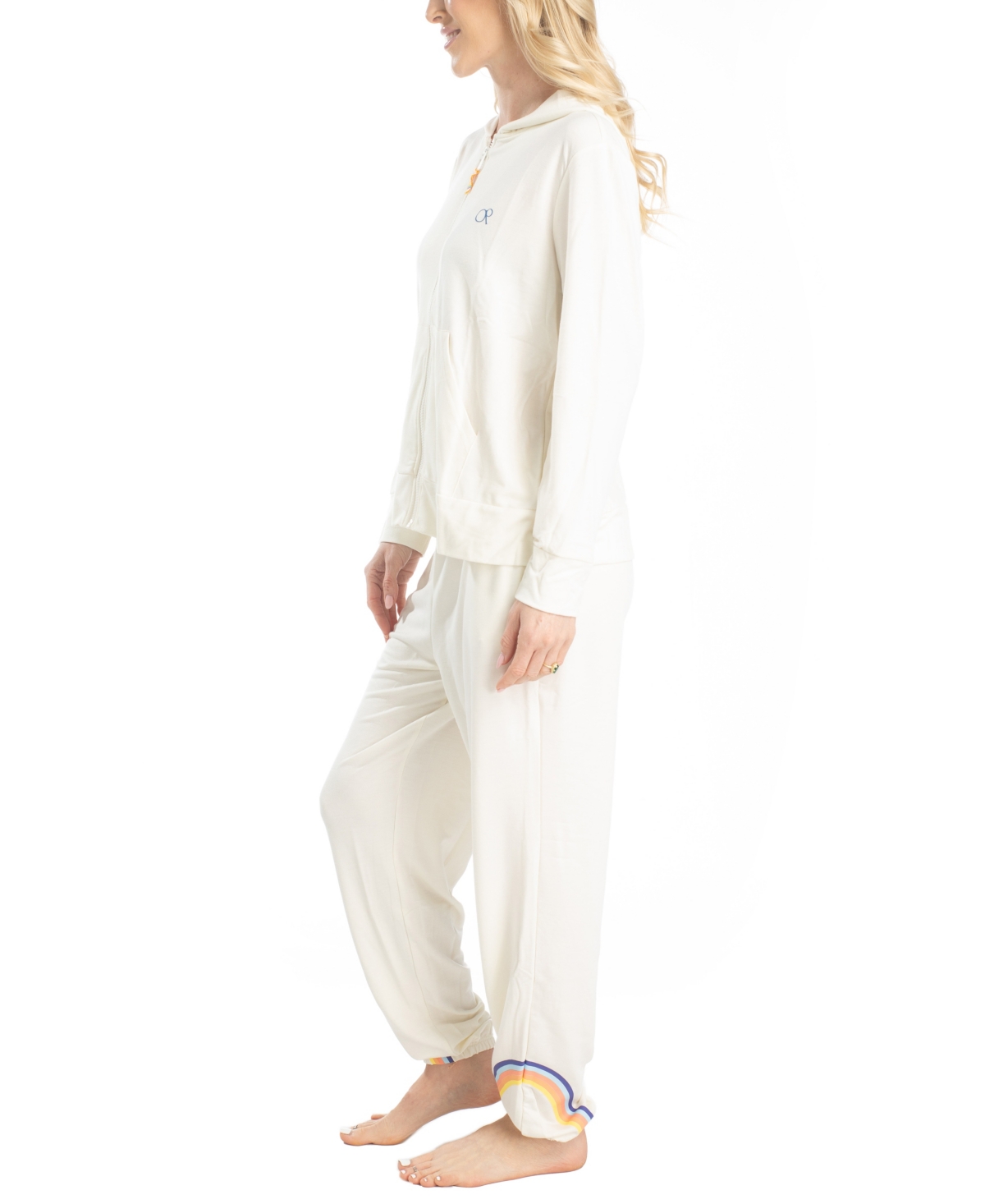OCEAN PACIFIC WOMEN'S DAY BREAKERS HOODIE PJ SET 