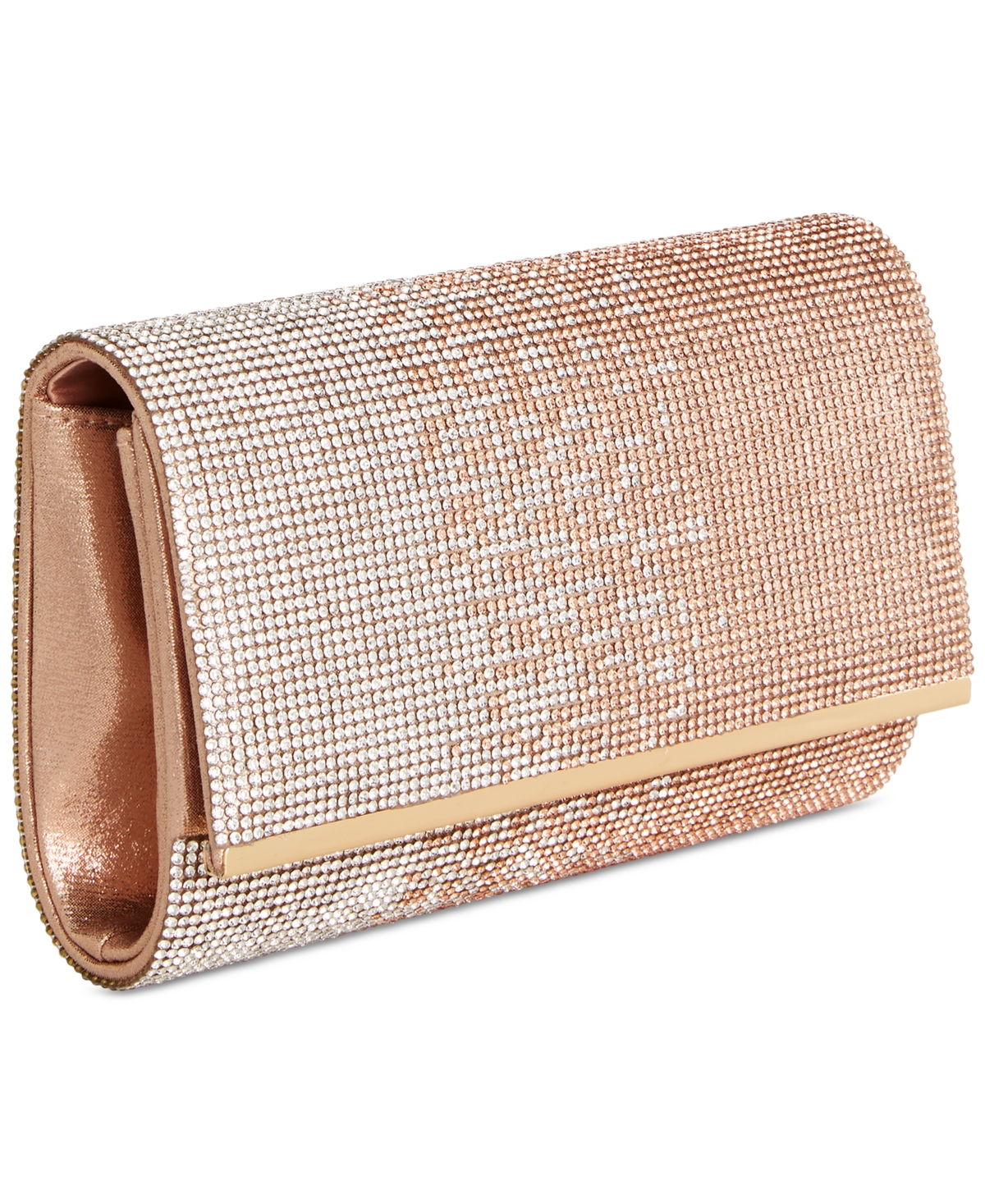 I.n.c. International Concepts Caitlinn Crystal Ombre Mini Clutch Crossbody, Created for Macy's